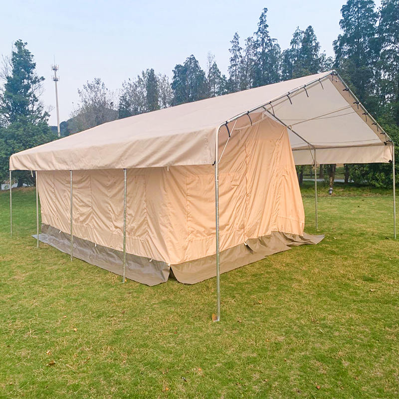 UNSOS Standard 10 hengen teltta Lyhyt helpotus Privacy Shelter