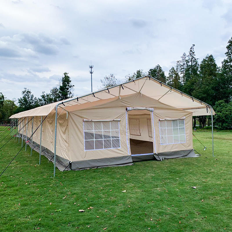 UNSOS:n standardinmukaiset 30 hengen telttakatastrofiteltat