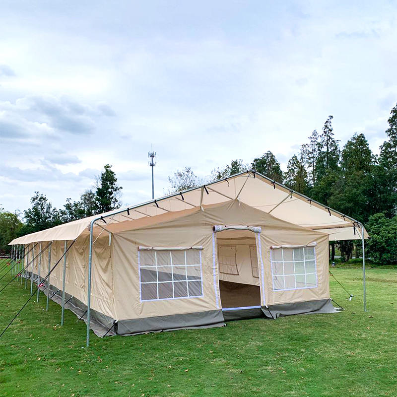 UNSOS:n standardinmukaiset 30 hengen telttakatastrofiteltat