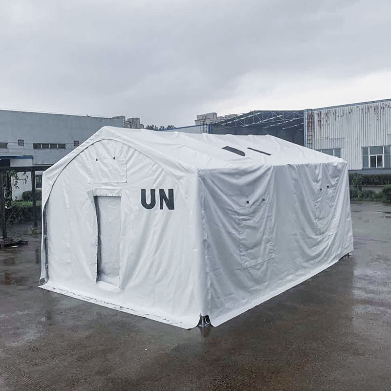 5x7m Tyytä kalvopäällysteinen teräsrunkorakennelma