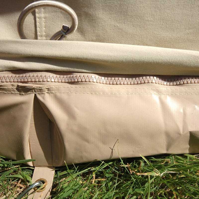 6 metrin Emperor Bell Teltta puuvillakangas teltta