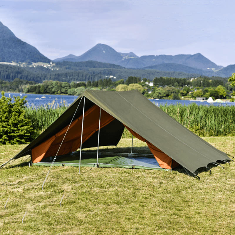 5,2x5,5 m Perinteinen Scout Canvas -teltta 8 hengelle