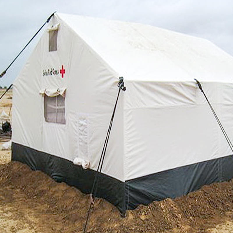 ICRC IFRC UNHCR Standard 5 hengen kaksinkertainen kokoontaittuva perheteltta joka säälle