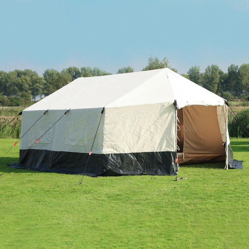 ICRC IFRC UNHCR Standard 5 hengen kaksinkertainen kokoontaittuva perheteltta joka säälle