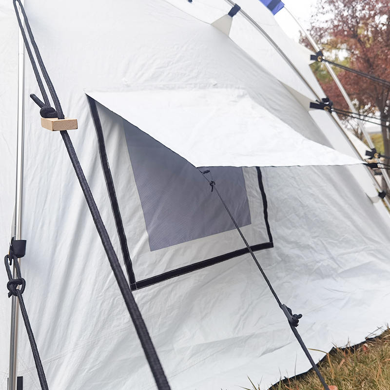 Geodeettinen kupoliteltta 5 hengen itsenäinen geodeettinen perheteltta