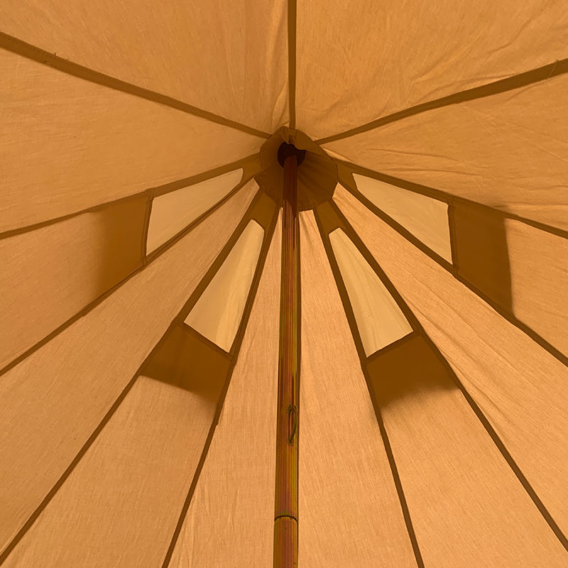 4m 4 hengen Canvas Bell Teltta perheretkeilyyn