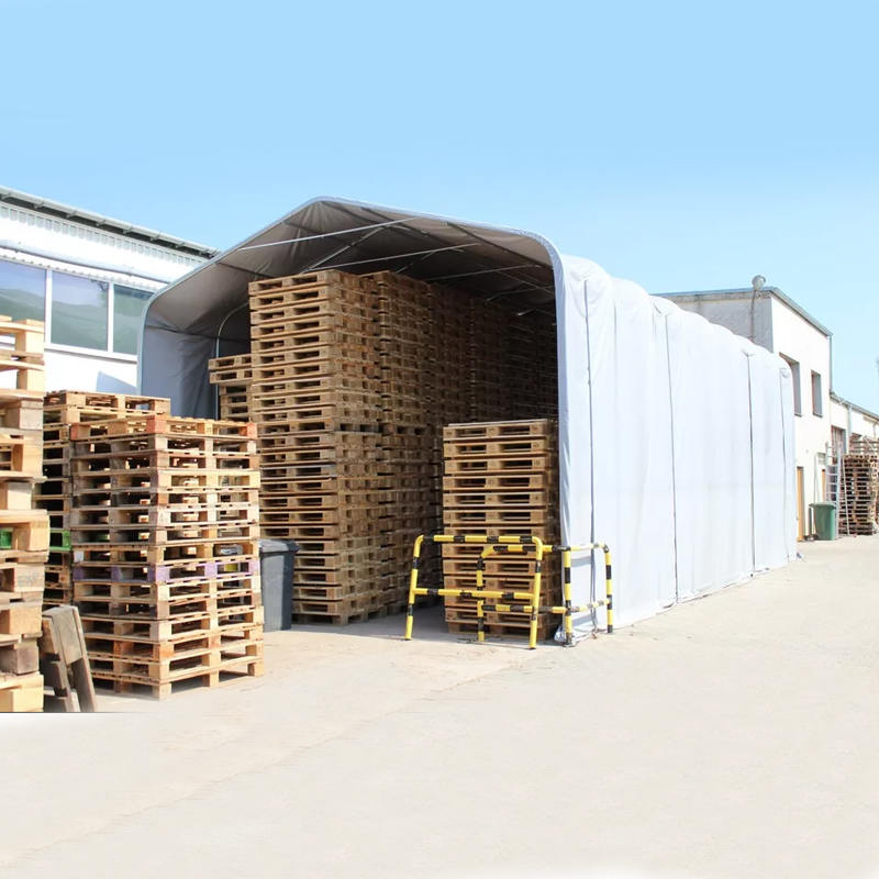 8X12 4m sivukorkeus UV-kestävä Warehouse Shade Teltta Auringonsuoja