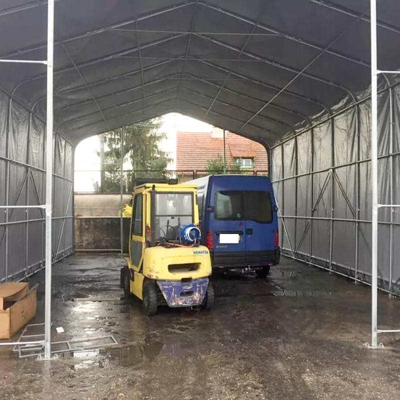 8X12 4m sivukorkeus UV-kestävä Warehouse Shade Teltta Auringonsuoja