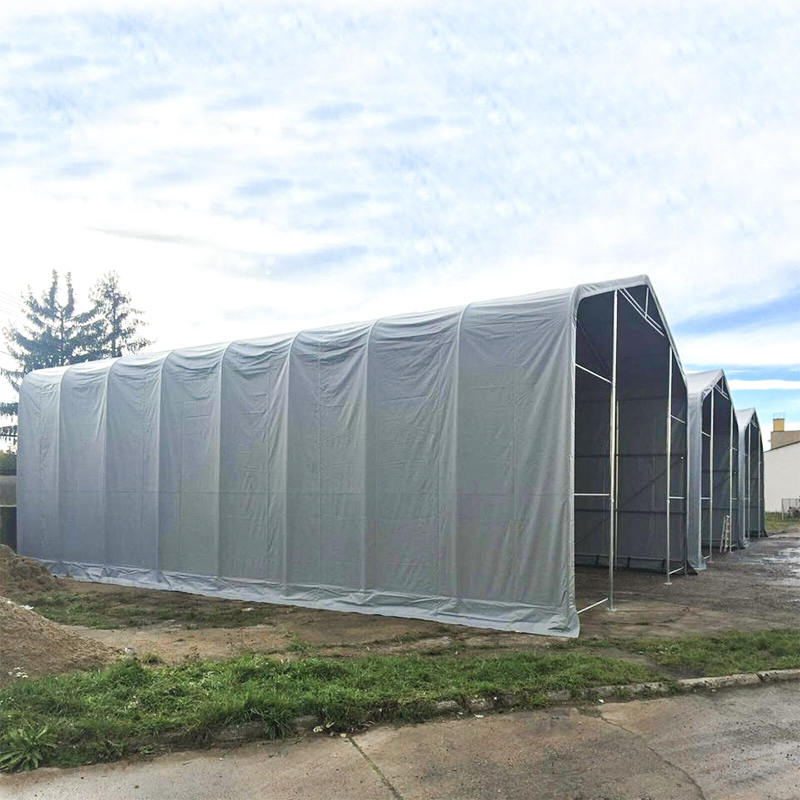 8X12 4m sivukorkeus UV-kestävä Warehouse Shade Teltta Auringonsuoja