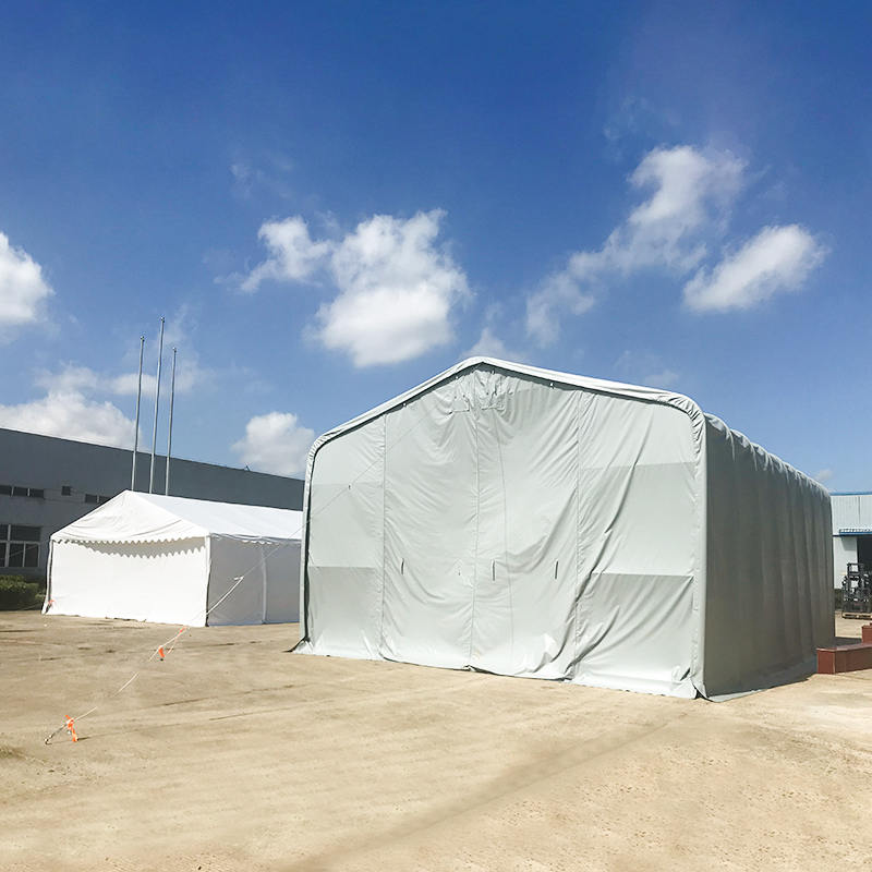 8X12 4m sivukorkeus UV-kestävä Warehouse Shade Teltta Auringonsuoja