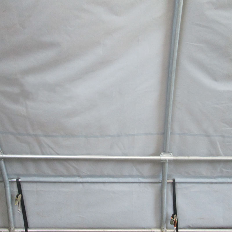 9x12m Arrow Kaareva säilytysteltta, Puolipyöreä telttahalli