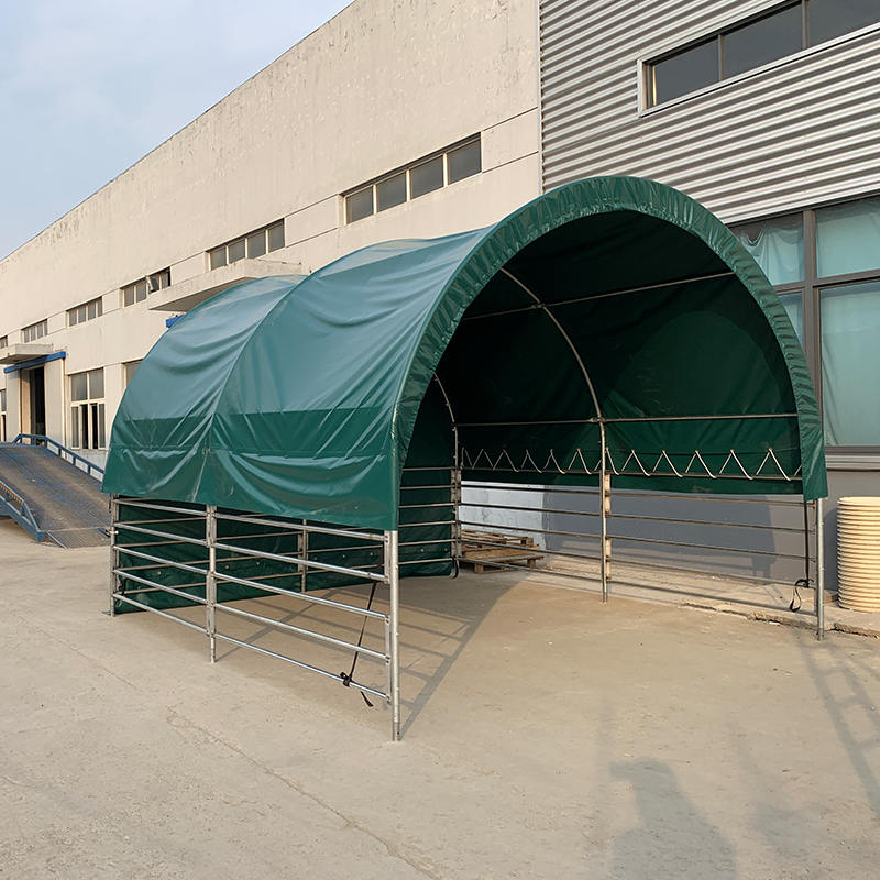 4x4mx3,15m kannettavat karjatalot hevosille, lehmille, lampaille