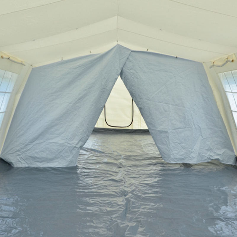 UNICEF Standard 72 m² monikäyttöinen tilapäinen suoja UV-stabiloitu Huggy-teltta