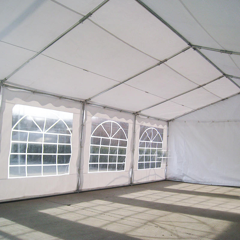 Edullinen 5x10m PVC valkoinen juhlateltta