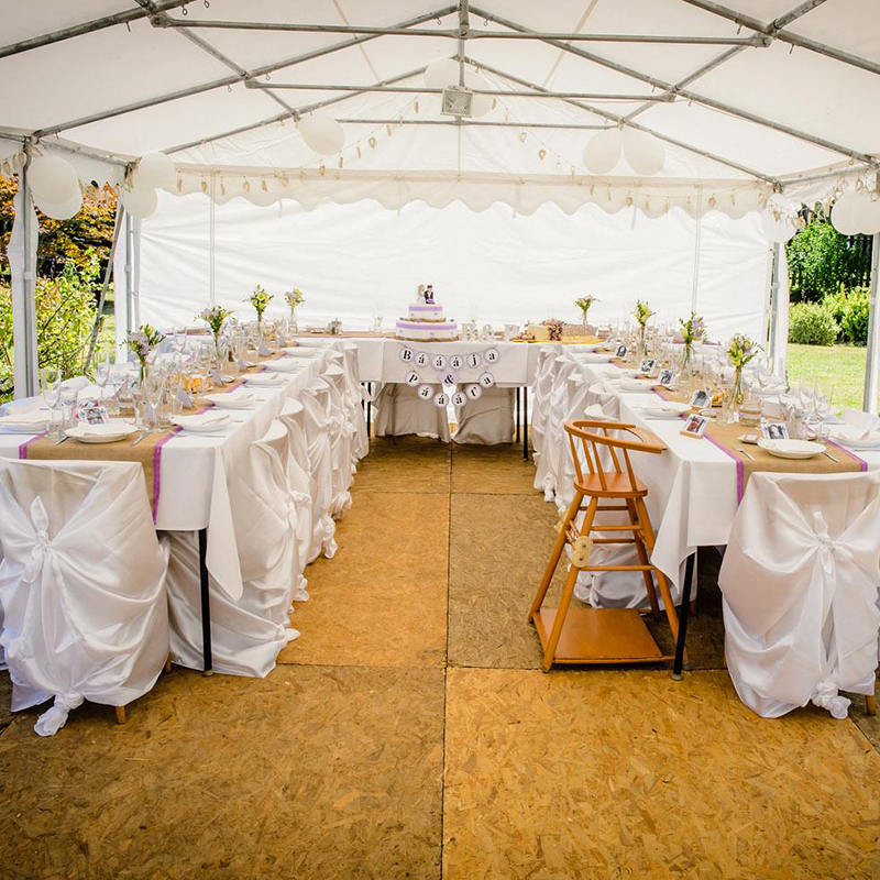 7x15m PVC juhlateltta Ylellinen teltta puutarhajuhliin