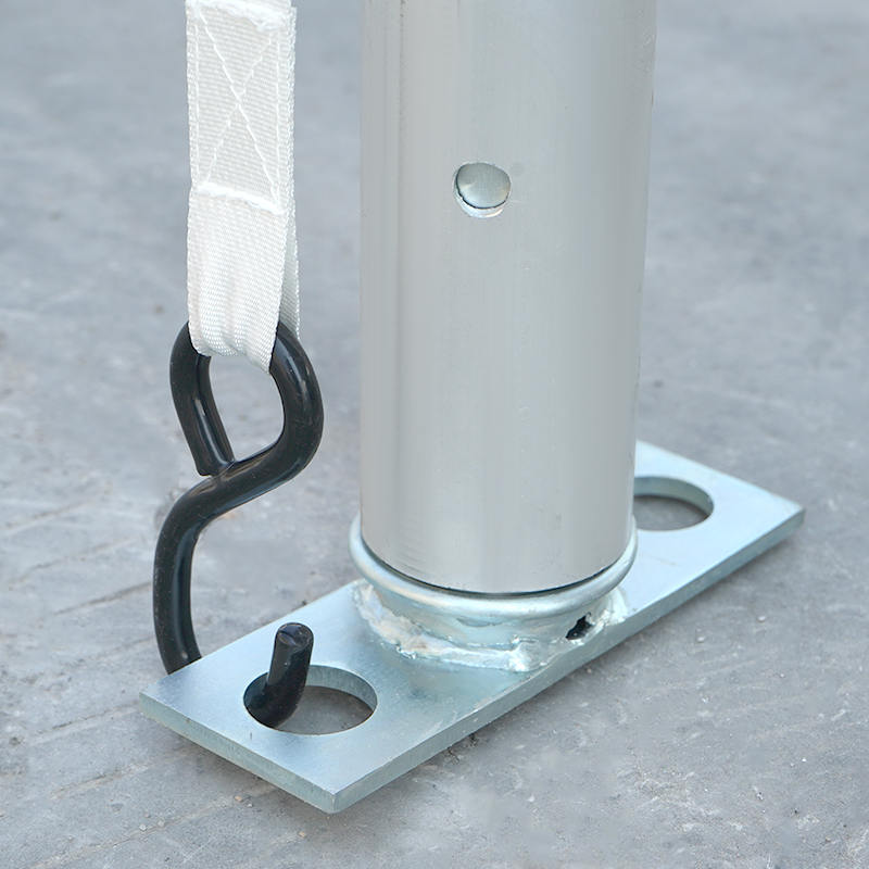 (6x6m) alumiininen Pinnacle 20x20