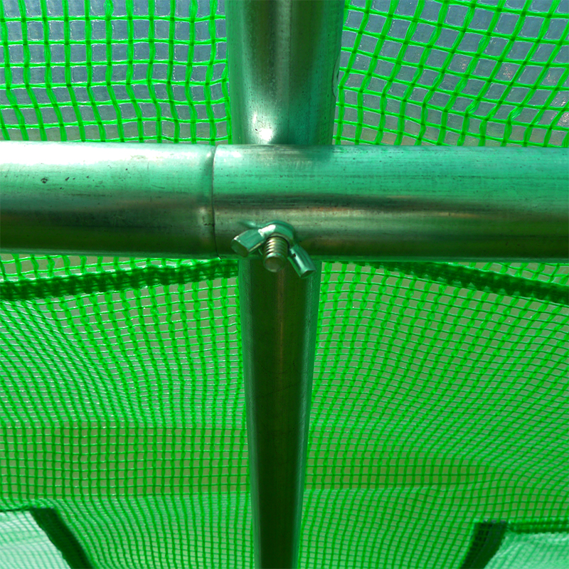 4x10x2,3 m suuret raskaat polytunnelikasvihuoneet