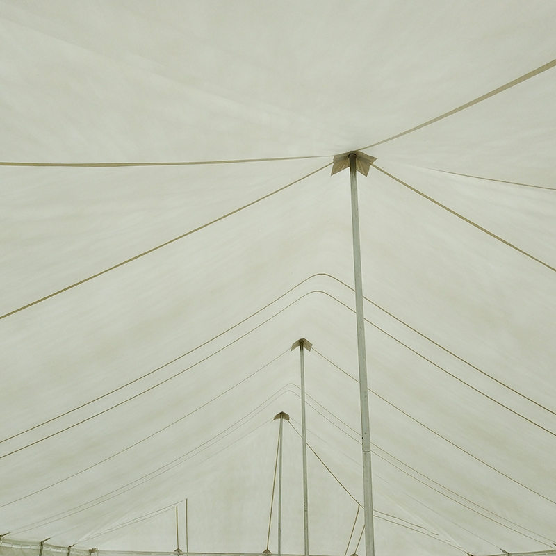 7x12m perinteinen PVC-tapahtumatankoteltta ikkunoilla