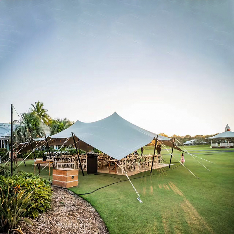 8x10m UV-kestävä Flex Stretch -teltta