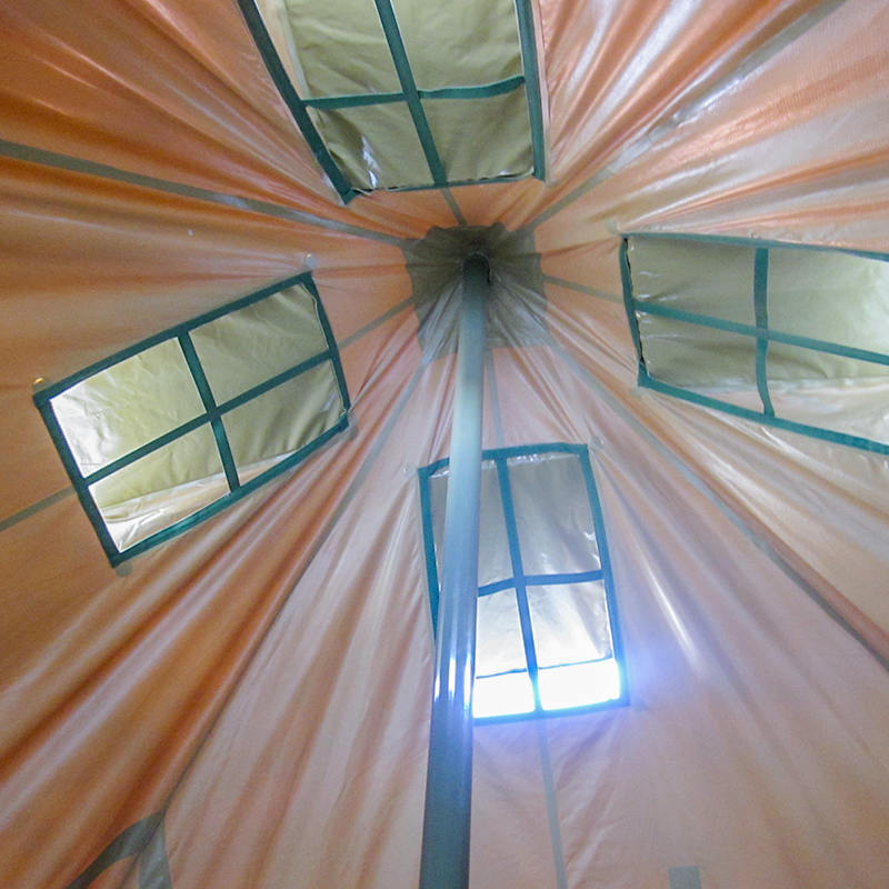 5x5m 8-12 hengen Canvas Army Teltta Katastrofiteltta