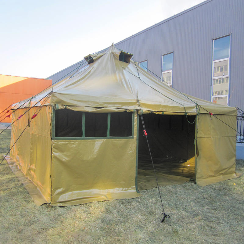 5x5m 8-12 hengen Canvas Army Teltta Katastrofiteltta