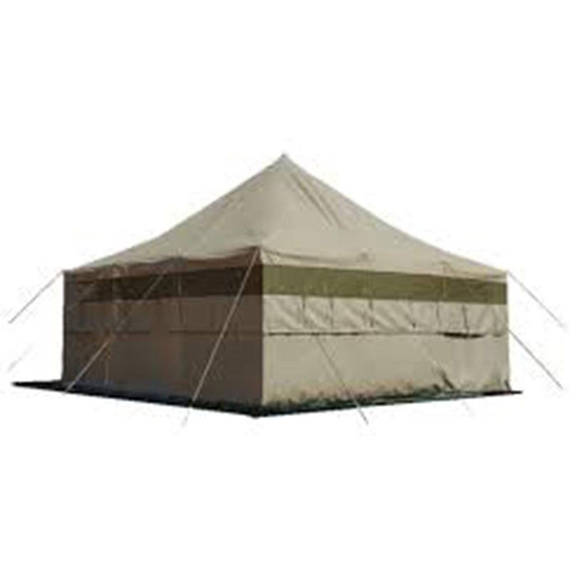 5x5m 8-12 hengen Canvas Army Teltta Katastrofiteltta