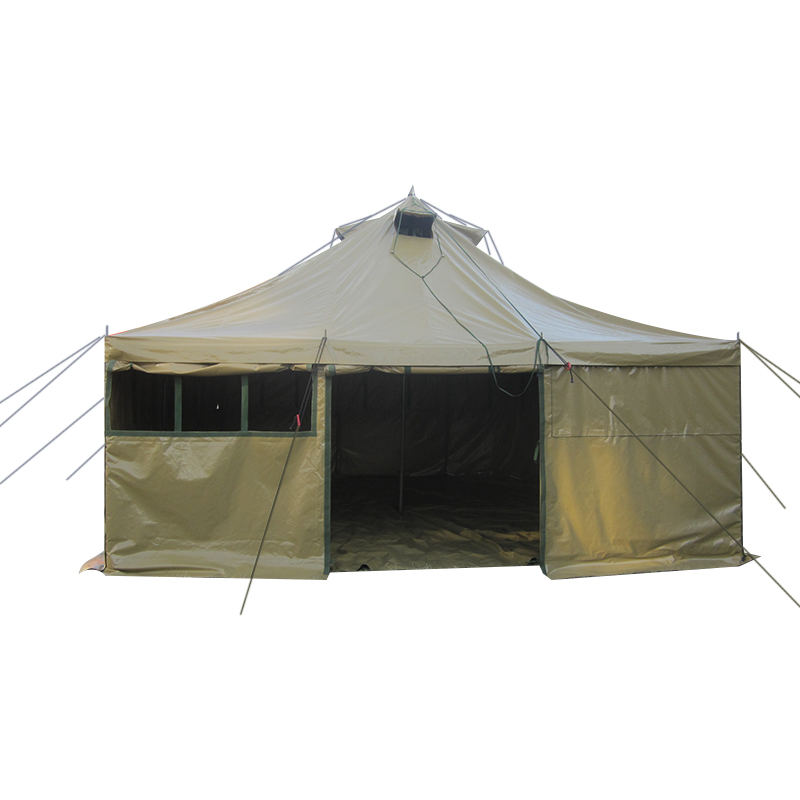 5x5m 8-12 hengen Canvas Army Teltta Katastrofiteltta