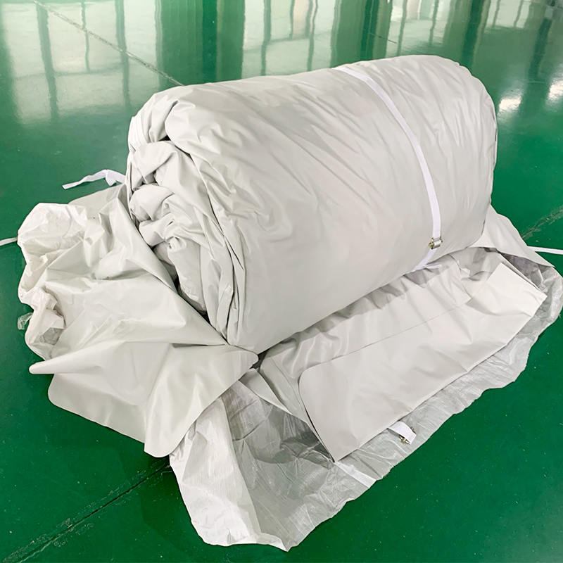 Matalapaineinen 5,6 x 7,55 m monikäyttöinen, keskinopeasti avautuva puhallettava teltta