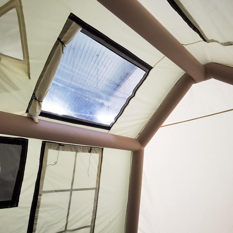 2-4 hengen neljän vuodenajan Glamour puhallettava leirintäteltta