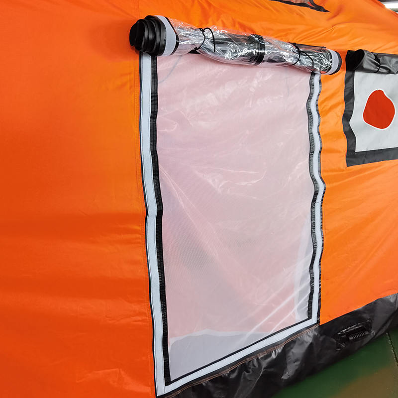 2-4 hengen neljän vuodenajan Glamour puhallettava leirintäteltta