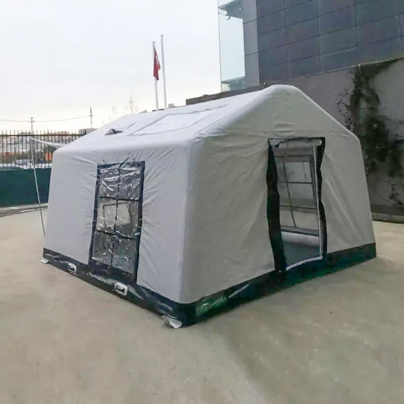 8-10 hengen neljän vuodenajan Glamour Palonkestävä ja antibakteerinen puhallettava teltta