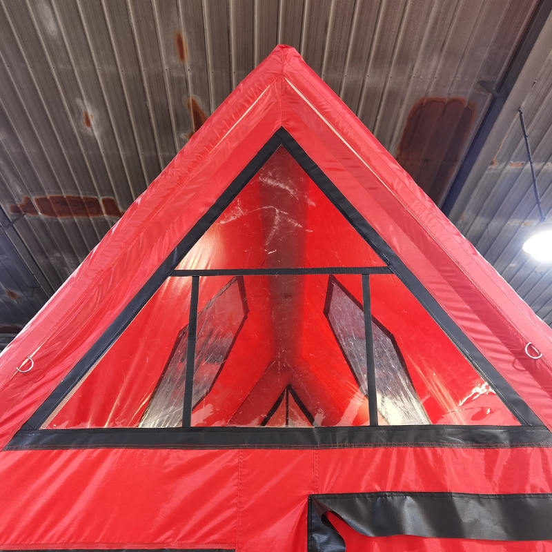 8-10 hengen neljän vuodenajan vedenpitävä puhallettava ilmateltta retkeilyyn