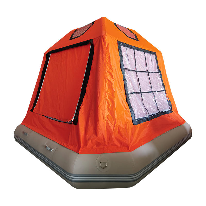 4 hengen kelluva puhallettava teltta